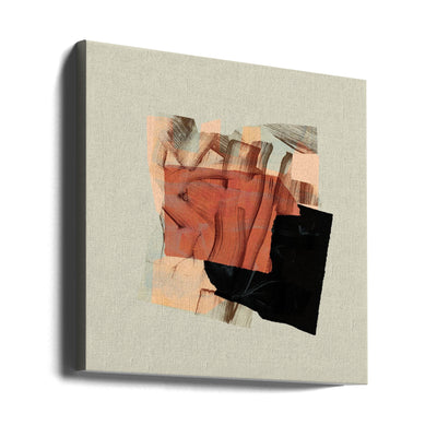 Ecken10 Kopie - Square Stretched Canvas, Poster or Fine Art Print I Heart Wall Art