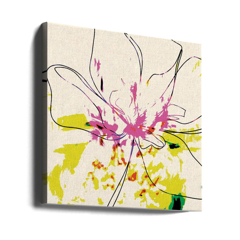 SPRING FEELINGS - Square Stretched Canvas, Poster or Fine Art Print I Heart Wall Art