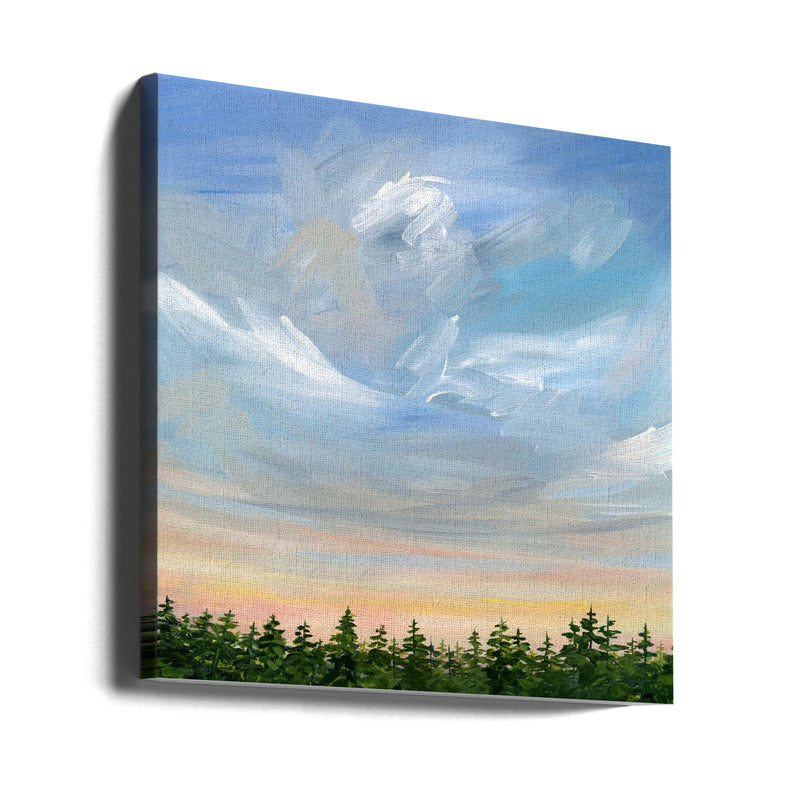 Taking Flight - Square Stretched Canvas, Poster or Fine Art Print I Heart Wall Art