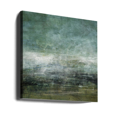 Skykissed Earth - Square Stretched Canvas, Poster or Fine Art Print I Heart Wall Art