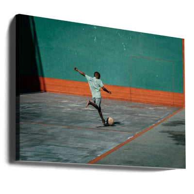 football - Stretched Canvas, Poster or Fine Art Print I Heart Wall Art