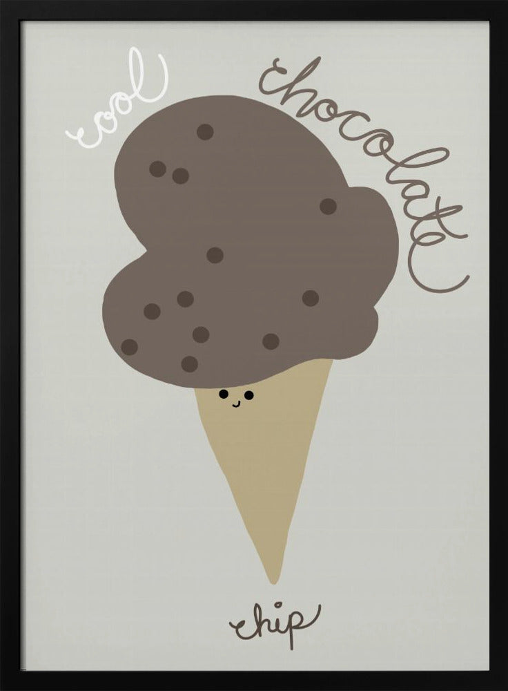 Chocolate Chip - Stretched Canvas, Poster or Fine Art Print I Heart Wall Art