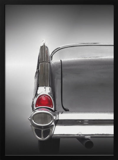 US classic car 1957 Bel Air - Stretched Canvas, Poster or Fine Art Print I Heart Wall Art