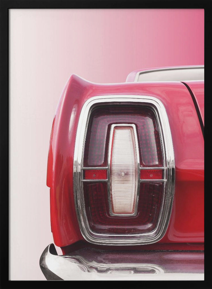 US classic car fair lane 1968 taillight abstract - Stretched Canvas, Poster or Fine Art Print I Heart Wall Art