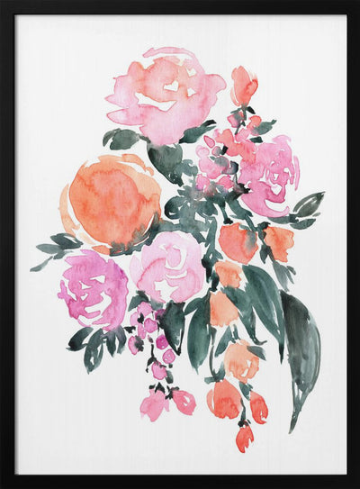 Heidi bouquet - Stretched Canvas, Poster or Fine Art Print I Heart Wall Art