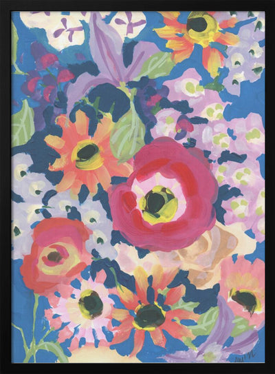 Viva MAgenta Poppy - Stretched Canvas, Poster or Fine Art Print I Heart Wall Art