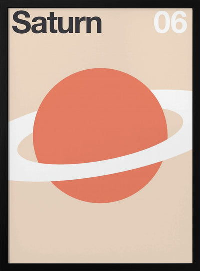 Saturn - Stretched Canvas, Poster or Fine Art Print I Heart Wall Art