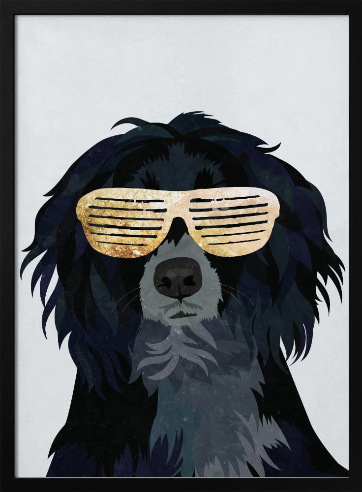 Hiphop Cockerspaniel - Stretched Canvas, Poster or Fine Art Print I Heart Wall Art