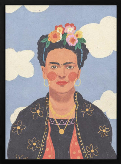 Frida 2 - Stretched Canvas, Poster or Fine Art Print I Heart Wall Art