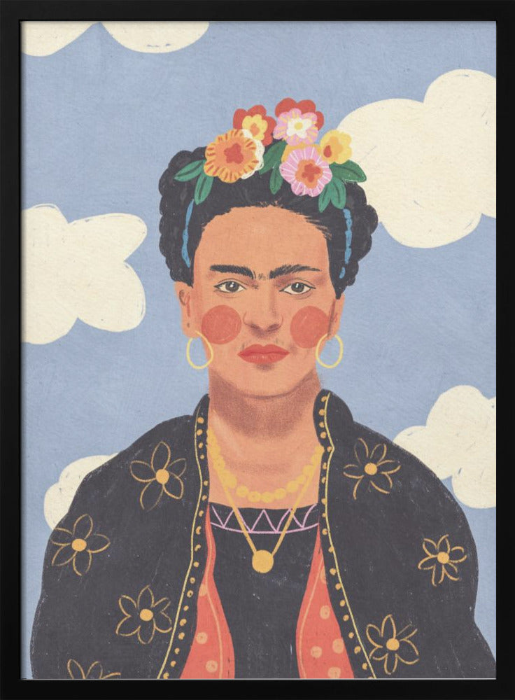 Frida 2 - Stretched Canvas, Poster or Fine Art Print I Heart Wall Art