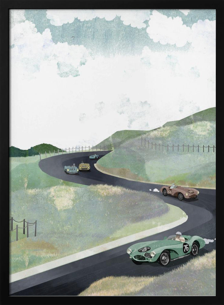 Zandvoort Circuit - Stretched Canvas, Poster or Fine Art Print I Heart Wall Art