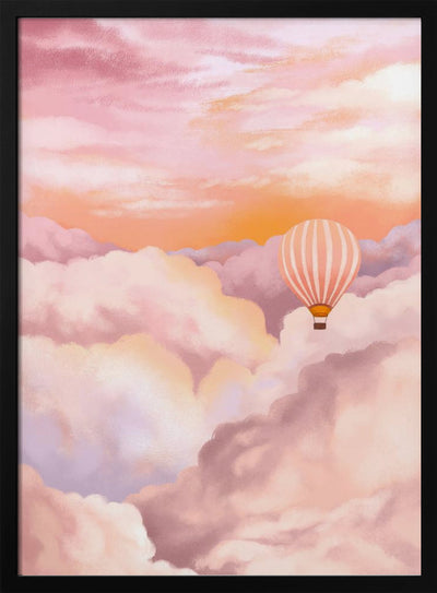 In the Clouds - Stretched Canvas, Poster or Fine Art Print I Heart Wall Art