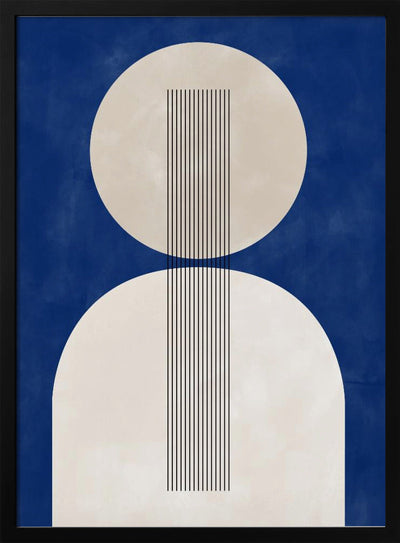 Geometric Echoes - Stretched Canvas, Poster or Fine Art Print I Heart Wall Art