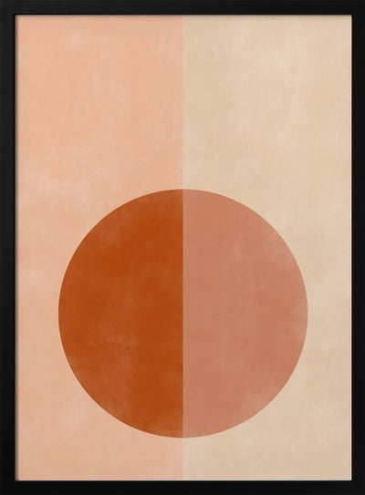 Sunset Geometry - Stretched Canvas, Poster or Fine Art Print I Heart Wall Art