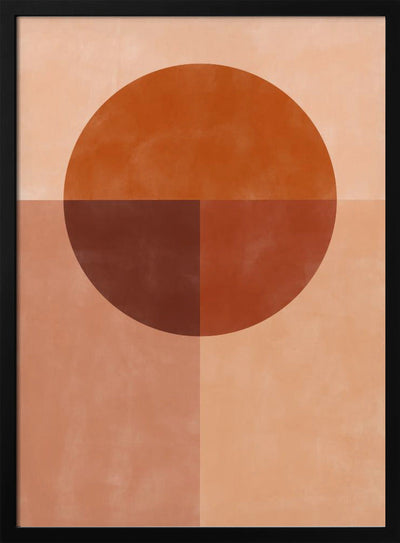 Earth Tones Balance - Stretched Canvas, Poster or Fine Art Print I Heart Wall Art