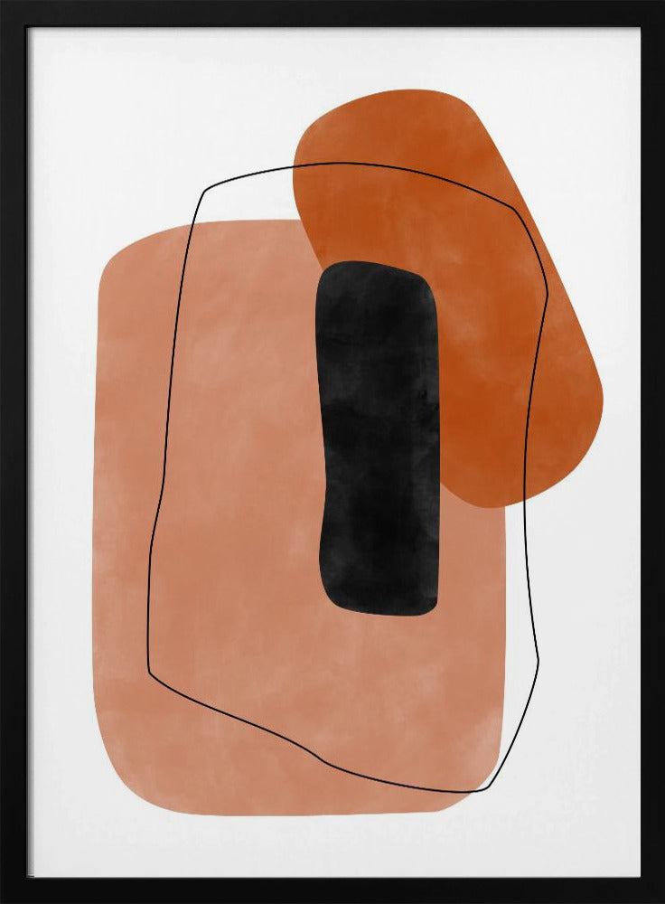Abstract Harmony - Stretched Canvas, Poster or Fine Art Print I Heart Wall Art