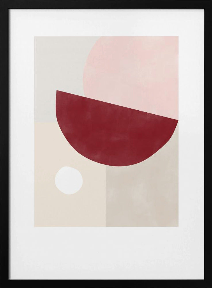 Geometric Elegance - Stretched Canvas, Poster or Fine Art Print I Heart Wall Art