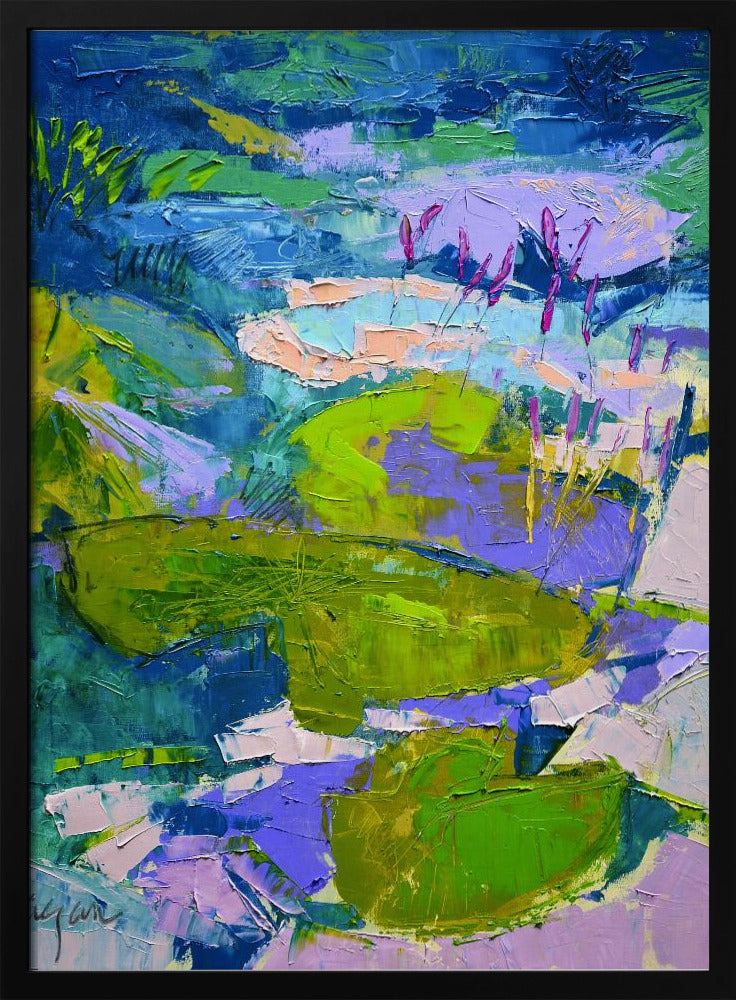 Vibrant Tranquility - Stretched Canvas, Poster or Fine Art Print I Heart Wall Art