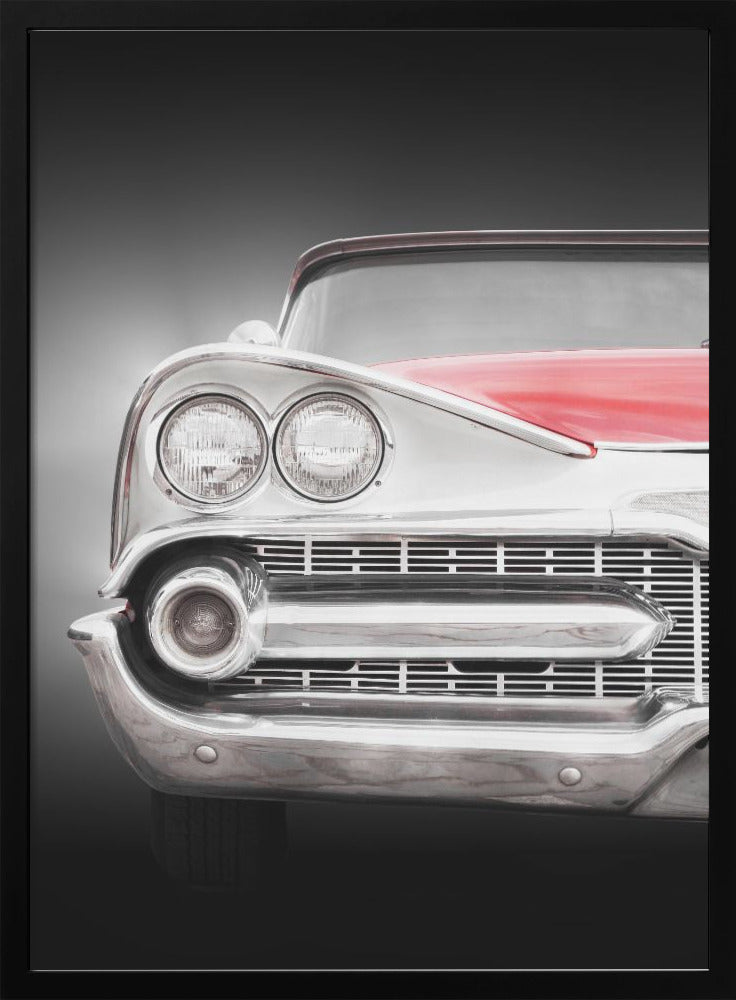 American classic car Coronet 1959 front view - Stretched Canvas, Poster or Fine Art Print I Heart Wall Art