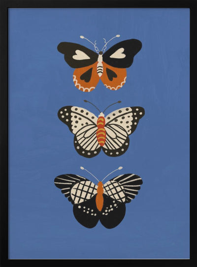 Butterflies II - Stretched Canvas, Poster or Fine Art Print I Heart Wall Art