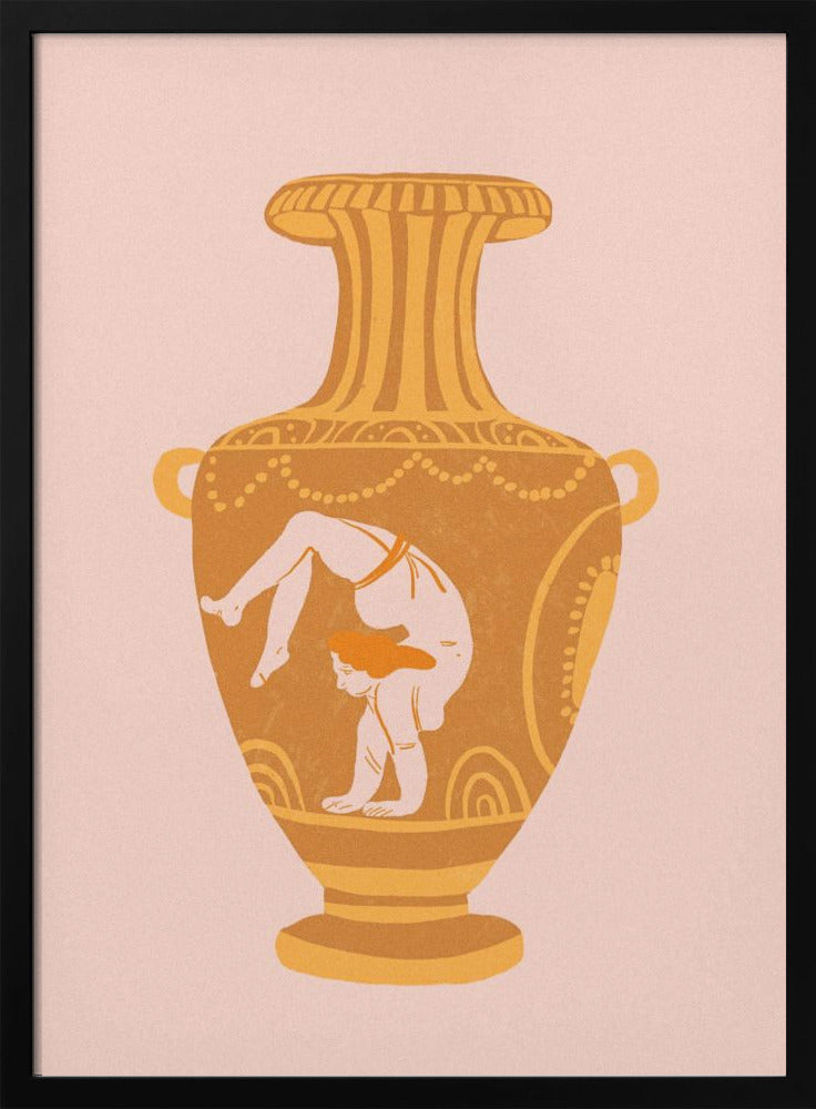 Yoga vase - Stretched Canvas, Poster or Fine Art Print I Heart Wall Art