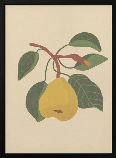 Pear - Stretched Canvas, Poster or Fine Art Print I Heart Wall Art