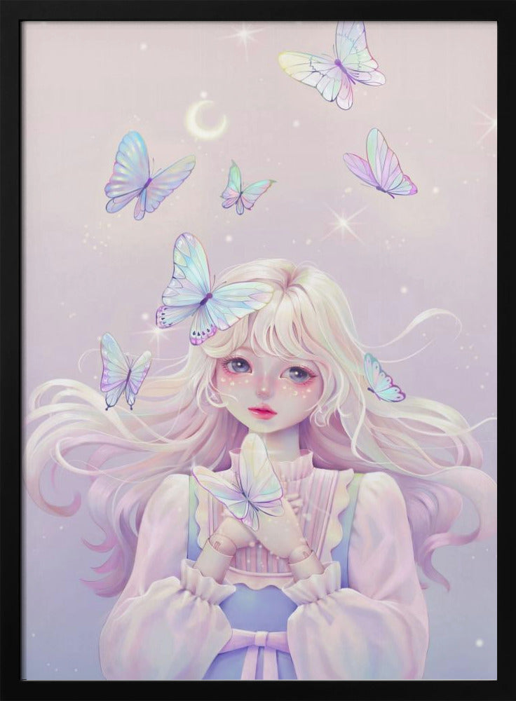 Fantasy Fairy Doll - Stretched Canvas, Poster or Fine Art Print I Heart Wall Art