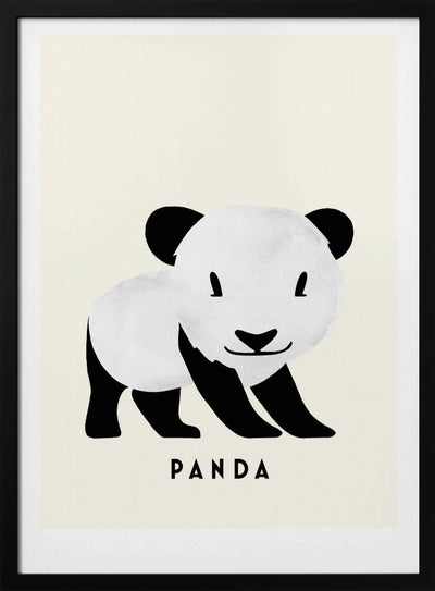 Panda - Stretched Canvas, Poster or Fine Art Print I Heart Wall Art