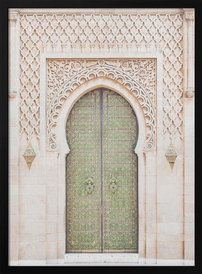 Moroccan Door - Stretched Canvas, Poster or Fine Art Print I Heart Wall Art