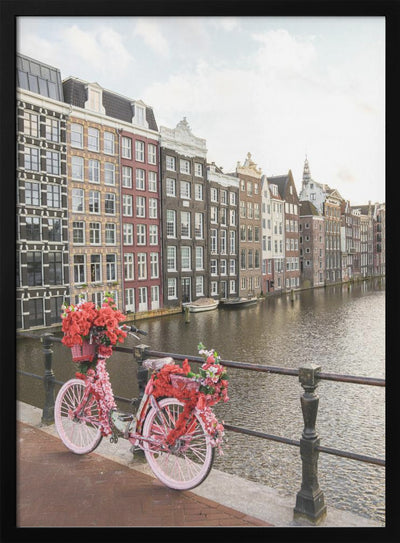 Amsterdam - Stretched Canvas, Poster or Fine Art Print I Heart Wall Art