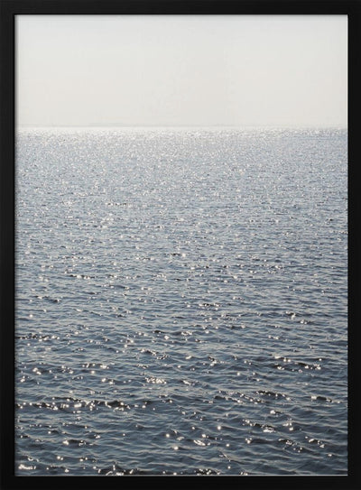 Sunkissed Ocean - Stretched Canvas, Poster or Fine Art Print I Heart Wall Art