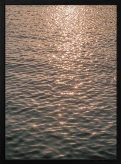 Sunset at Sea - Stretched Canvas, Poster or Fine Art Print I Heart Wall Art