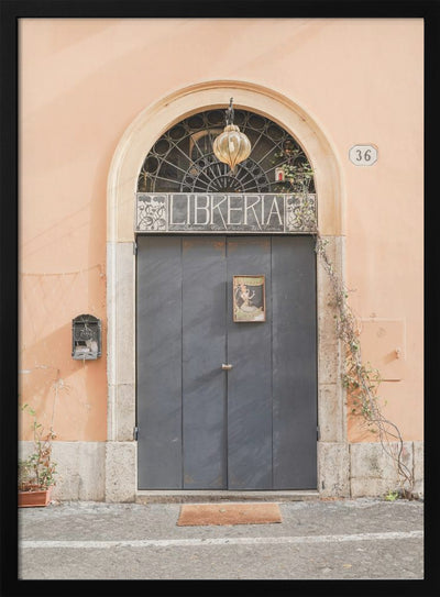 The Libreria Door - Stretched Canvas, Poster or Fine Art Print I Heart Wall Art