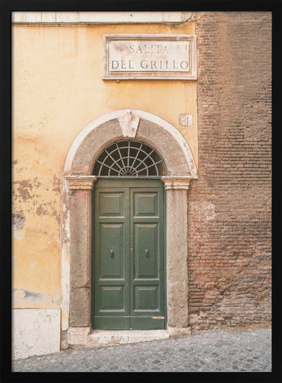 Salita Del Grillo - Stretched Canvas, Poster or Fine Art Print I Heart Wall Art