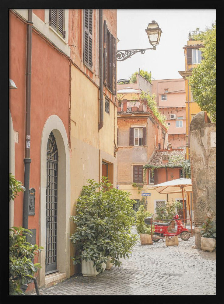 Trastevere, Rome - Stretched Canvas, Poster or Fine Art Print I Heart Wall Art