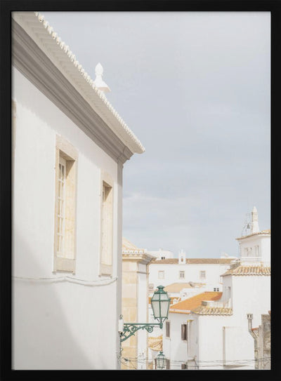 Albufeira White - Stretched Canvas, Poster or Fine Art Print I Heart Wall Art