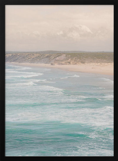 Bordeira's Beach - Stretched Canvas, Poster or Fine Art Print I Heart Wall Art