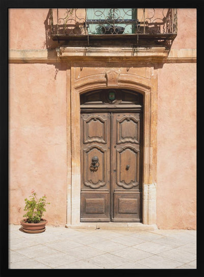 The Wooden Door - Stretched Canvas, Poster or Fine Art Print I Heart Wall Art