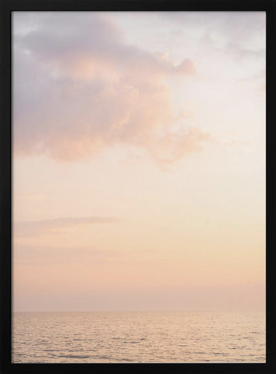 Pastel Color Sunset - Stretched Canvas, Poster or Fine Art Print I Heart Wall Art