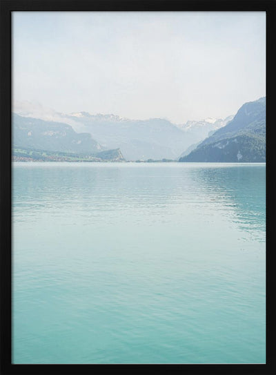 Lake Brienz - Stretched Canvas, Poster or Fine Art Print I Heart Wall Art