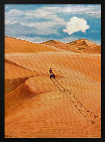 The Journey - Stretched Canvas, Poster or Fine Art Print I Heart Wall Art