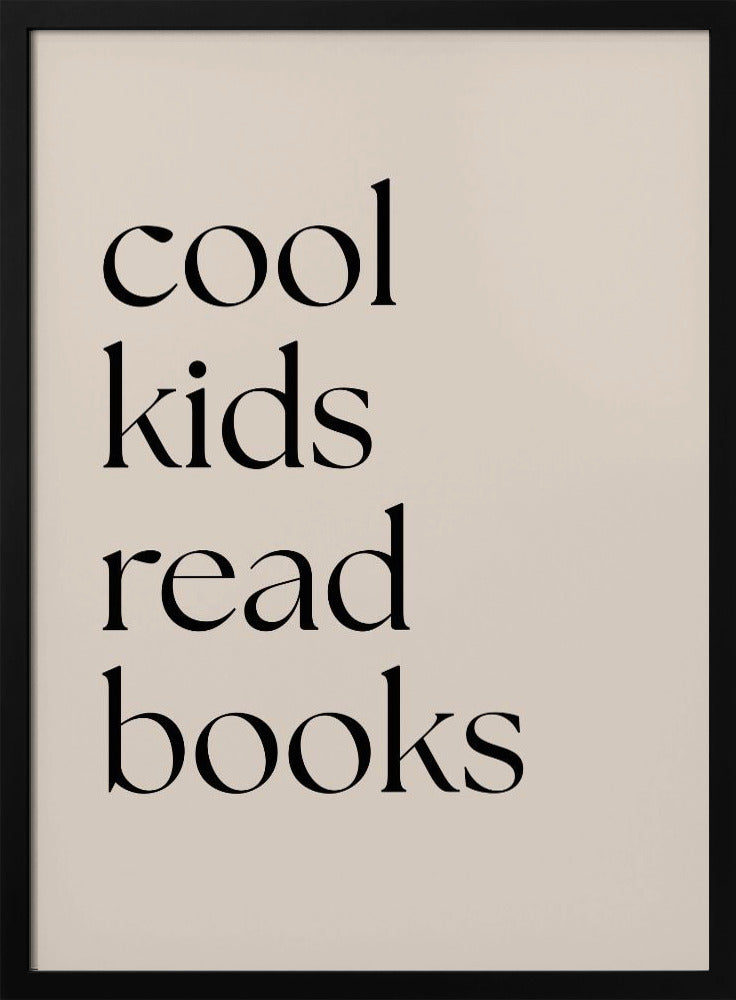 Cool Kids - Stretched Canvas, Poster or Fine Art Print I Heart Wall Art