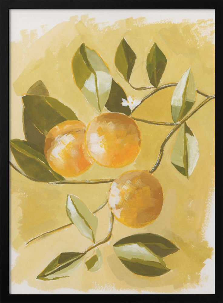 Orange Tree - Stretched Canvas, Poster or Fine Art Print I Heart Wall Art