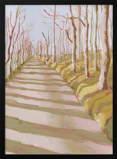 Forest path - Stretched Canvas, Poster or Fine Art Print I Heart Wall Art