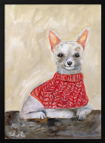 Chihuahua - Stretched Canvas, Poster or Fine Art Print I Heart Wall Art