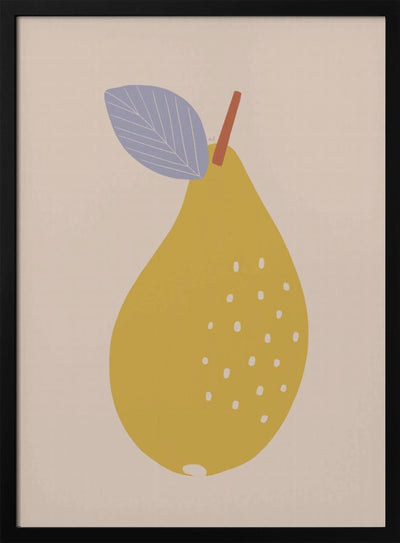 Pear - Stretched Canvas, Poster or Fine Art Print I Heart Wall Art