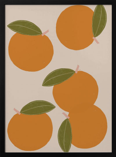 Oranges - Stretched Canvas, Poster or Fine Art Print I Heart Wall Art