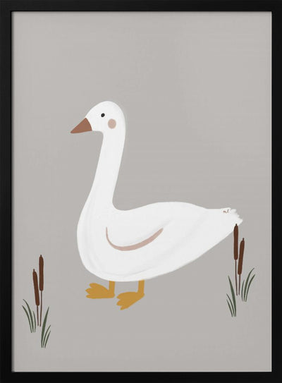 Little Goose - Stretched Canvas, Poster or Fine Art Print I Heart Wall Art