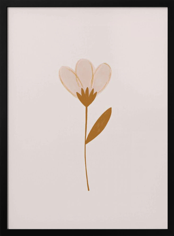 Flower - Stretched Canvas, Poster or Fine Art Print I Heart Wall Art