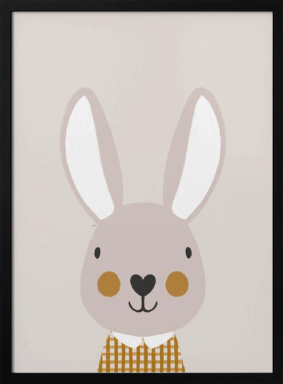 Bunny - Stretched Canvas, Poster or Fine Art Print I Heart Wall Art